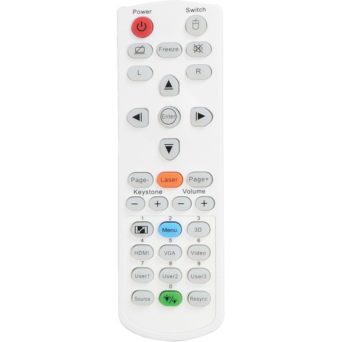 Optoma Technology Remote Control for EH415E and W415E Projectors - Optoma Technology, Inc.