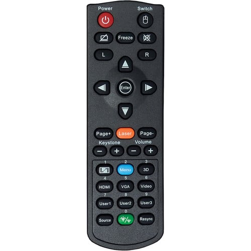Optoma Technology Remote Control with Laser Pointer for EH416 Projector - Optoma Technology, Inc.