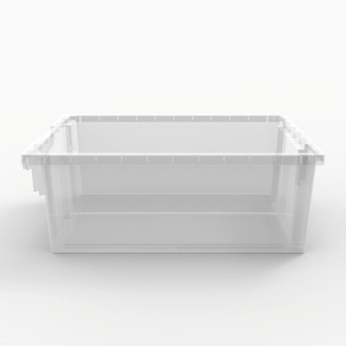 Luxor Stackable Clear Storage Bins (4-Pack, Large) - Luxor