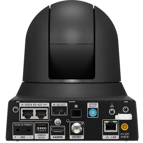 Sony SRG-X400N 1080p HDMI/IP/3G-SDI PTZ Camera (Black, NDI|HX License Included) - Sony