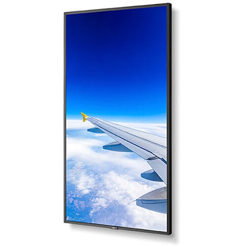 NEC P435 Series 43" Class 4K UHD Commercial IPS LED Display With Anti-Glare 40-Point Edge To Edge PCAP Touch Installed -