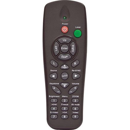 Optoma Remote Control BR-5030L with Laser and Mouse Function for TX542, TX615, TX762, EX542, EX615, TX540 & EH1020 Projectors - Optoma Technology, Inc.