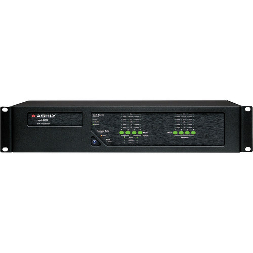 Ashly ne4400MS - Network Enabled Digital Signal Processor with Mic Input and AES Output Options - Ashly Audio