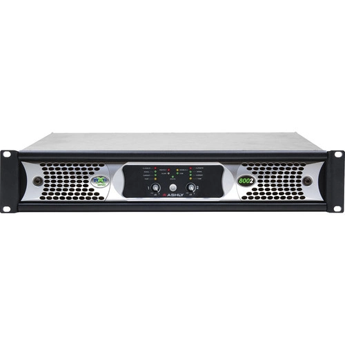 Ashly nXp Series NXP8002 2-Channel 800W Power Amplifier with Programmable Outputs & Protea Software Suite - Ashly Audio