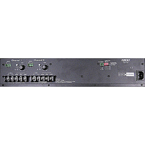 Ashly TRA-2075 Rackmount Stereo Power Amplifier with Transformer - Ashly Audio