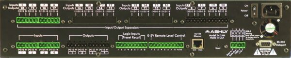 Ashly ne24.24M 4x12 Logic Output Module for ne24.24M Matrix Processor, 4 Outputs - Ashly Audio