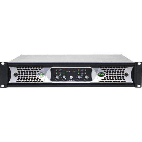Ashly nXp Series NXP4004 4-Channel 400W Power Amplifier with Programmable Outputs & Protea Software Suite - Ashly Audio