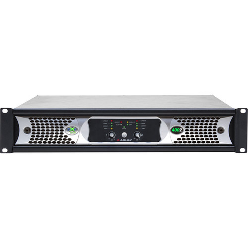 Ashly nXp400 2-Channel Multi-Mode Network Power Amplifier with Protea DSP Software Suite & Dante Digital Interface - Ashly Audio