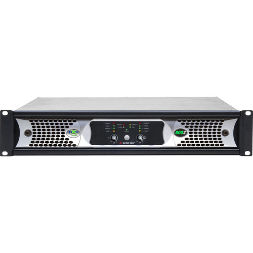 Ashly nXp800 2-Channel Multi-Mode Network Power Amplifier with Protea DSP Software Suite & CobraNet Digital Interface - Ashly Audio