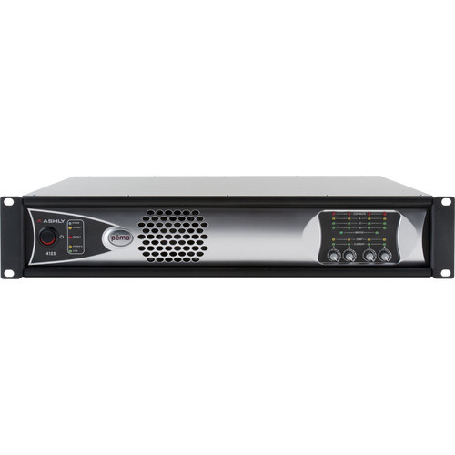 Ashly 4-Channel 500W Pema Network Power Amplifier with OPDante Card & Protea DSP Software Suite (70V) - Ashly Audio