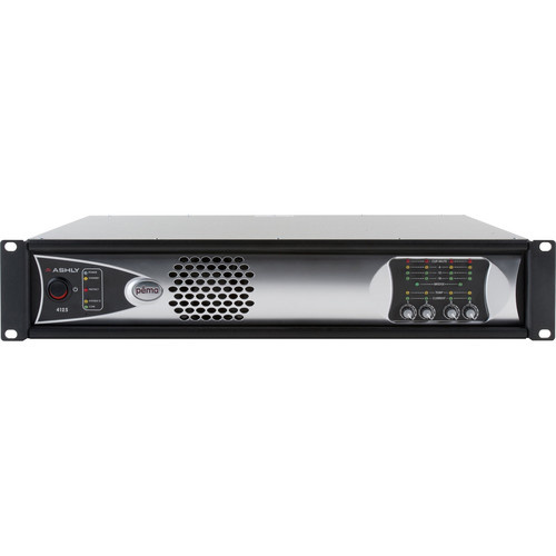 Ashly 4-Channel 500W Pema Network Power Amplifier with OPDante Card & Protea DSP Software Suite (Low-Z) - Ashly Audio