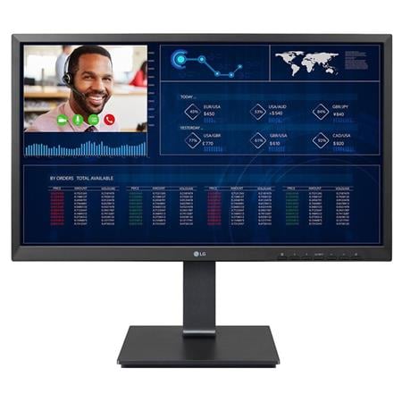 LG 24CN650N-6N 24" Full HD IPS TAA All-in-One Thin Client Monitor, Built-In Webcam and Speakers - LG Electronics, U.S.A.