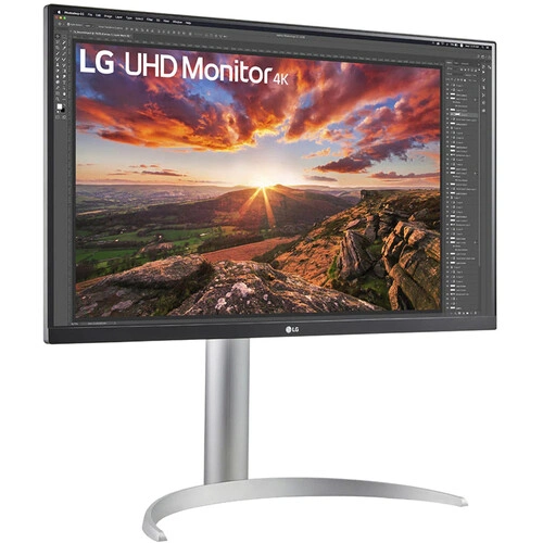 LG 27BP85U-W 27" 16:9 4K FreeSync IPS Monitor with USB Type-C Docking (Black and White) - LG Electronics, U.S.A.