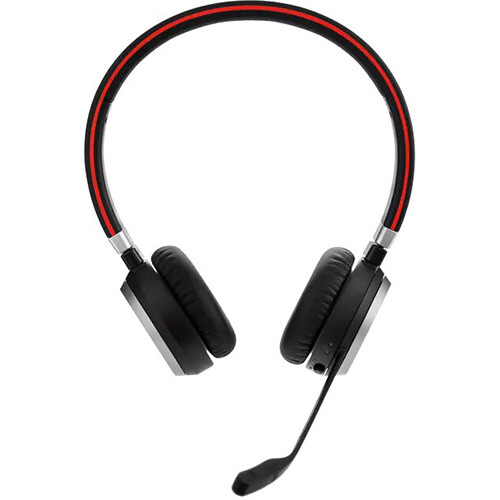 Jabra EVOLVE 65+ MS Mono Bluetooth Headset with Charging Stand - Jabra