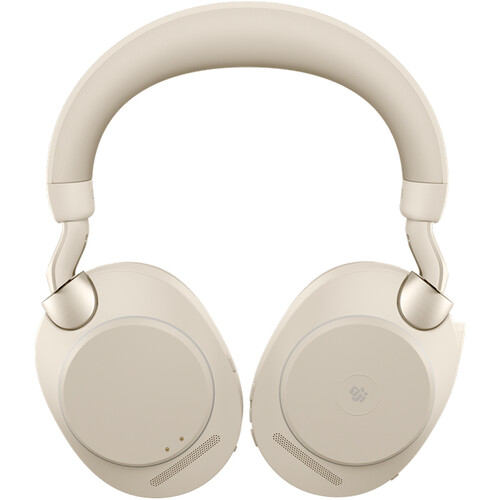 Jabra Evolve2 85 Noise-Canceling Wireless Over-Ear Headset (Unified Communication, USB Type-A, Beige) - Jabra