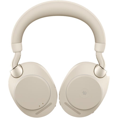 Jabra Evolve2 85 Noise-Canceling Wireless Over-Ear Headset (Microsoft Teams, USB Type-A, Beige) - Jabra