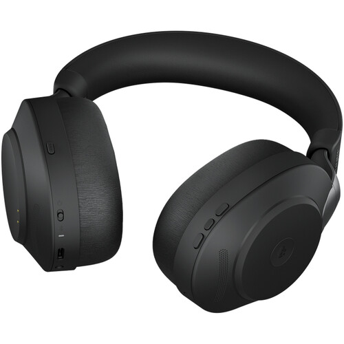 Jabra Evolve2 85 Noise-Canceling Wireless Over-Ear Headset (Microsoft Teams, USB Type-A, Black) - Jabra