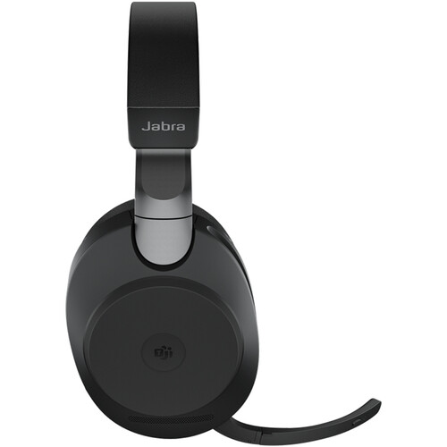 Jabra Evolve2 85 Noise-Canceling Wireless Over-Ear Headset (Microsoft Teams, USB Type-A, Black) - Jabra
