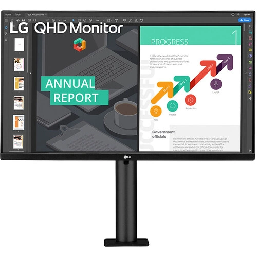 LG 27BN88Q-B 27" 16:9 IPS Monitor with Ergonomic Stand - LG Electronics, U.S.A.
