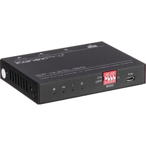 KanexPro SP-1X2SL18G 1x2 Slim 4K HDMI Splitter - KanexPro