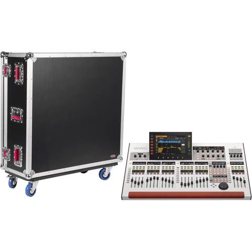 Gator G-Tour Series ATA Flight Case for Behringer Wing Digital Mixer with Casters and Doghouse - Gator Cases, Inc.