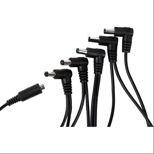Gator 5-Output Daisy Chain Power Adapter Cable with Female Input Barrel Plug - Gator Cases, Inc.