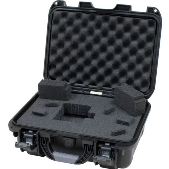 Gator 13.8 x 9.3 x 6.2" Hard Equipment Utility Case with Diced Foam Insert (Black) - Gator Cases, Inc.