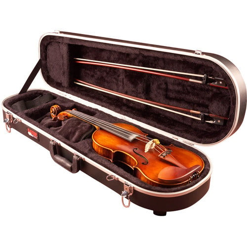 Gator GC-VIOLIN 4/4 Deluxe Molded Case for Full-Size Violin (Black) - Gator Cases, Inc.