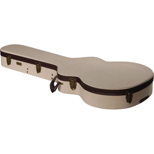 Gator GW-JM 335 Deluxe Wood Case for Gibson 335 Semi-Hollow Electric Guitars (Beige) - Gator Cases, Inc.