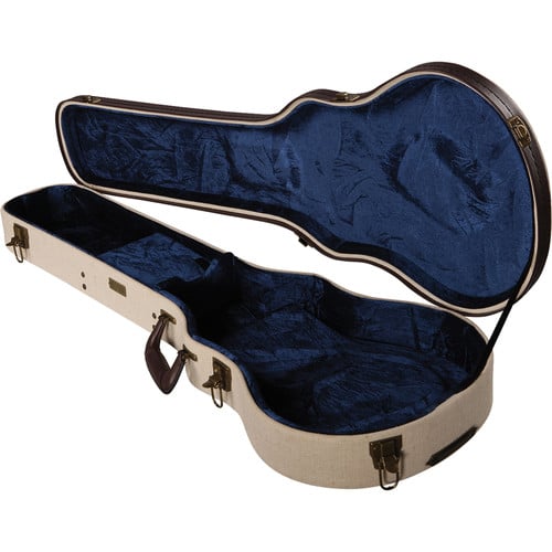 Gator GW-JM LPS Deluxe Wood Case for Gibson Les Paul Guitars (Beige) - Gator Cases, Inc.