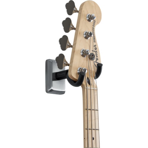 Gator Wall-Mounted Guitar Hanger with Chrome Mounting Plate - Gator Cases, Inc.