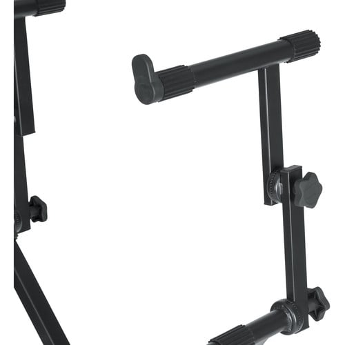 Gator Frameworks Deluxe 2-Tier X-Style Keyboard Stand (Black) - Gator Cases, Inc.