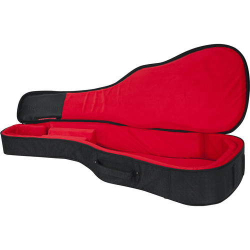 Gator Transit Series Gig Bag for Acoustic Guitar (Charcoal Black) - Gator Cases, Inc.