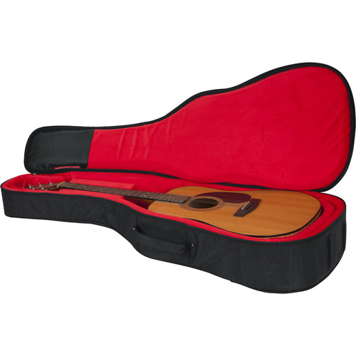 Gator Transit Series Gig Bag for Acoustic Guitar (Charcoal Black) - Gator Cases, Inc.