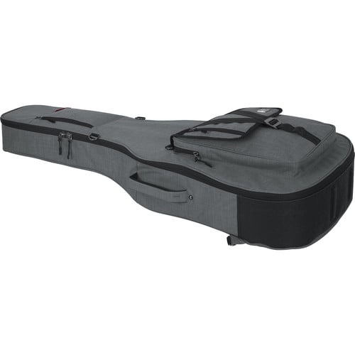 Gator Transit Series Gig Bag for Acoustic Guitar (Light Gray) - Gator Cases, Inc.