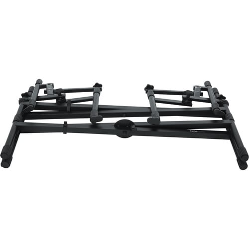 Gator 3rd Tier Add-On for Frameworks Deluxe 2-Tier X-Style Keyboard Stand (Black) - Gator Cases, Inc.