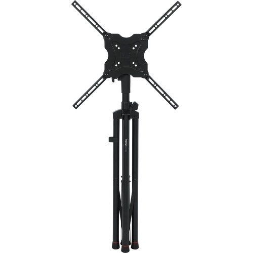 Gator Deluxe Quadpod A/V Stand for Displays up to 65" (Black) - Gator Cases, Inc.