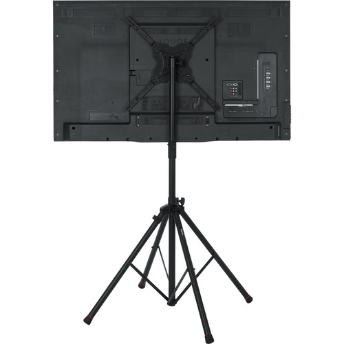 Gator Deluxe Quadpod A/V Stand for Displays up to 65" (Black) - Gator Cases, Inc.