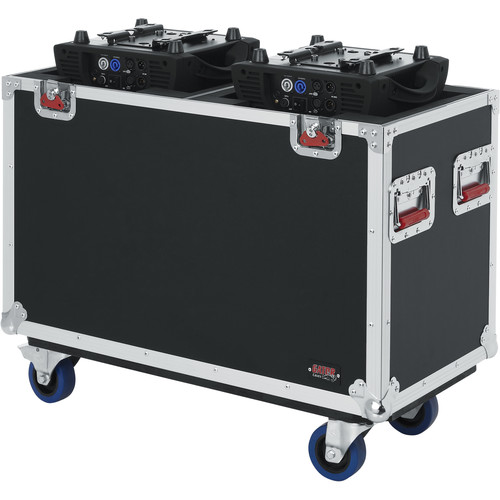 Gator G-Tour Flight Case for Two 250-Style Moving Head Lights (Black) - Gator Cases, Inc.
