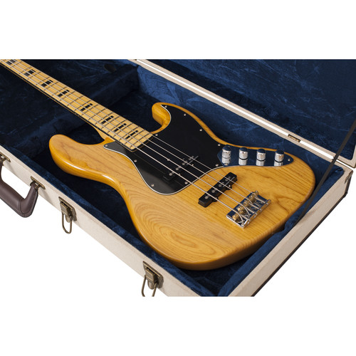 Gator Journeyman Bass Guitar Deluxe Wood Case (Beige) - Gator Cases, Inc.