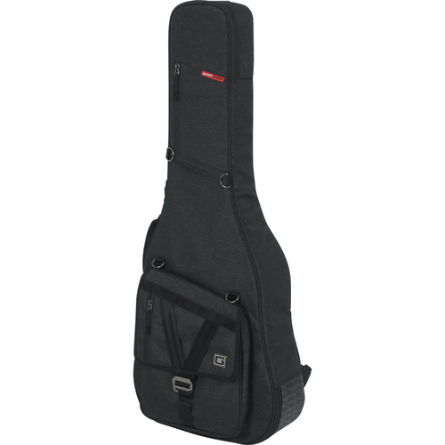 Gator Transit Lightweight Series Gig Bag for Resonator, 00, and Classical Acoustic Guitars (Charcoal) - Gator Cases, Inc.