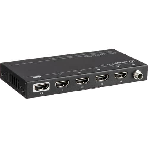 KanexPro SP-1X4SL18G 1x4 Slim 4K HDMI Splitter - KanexPro