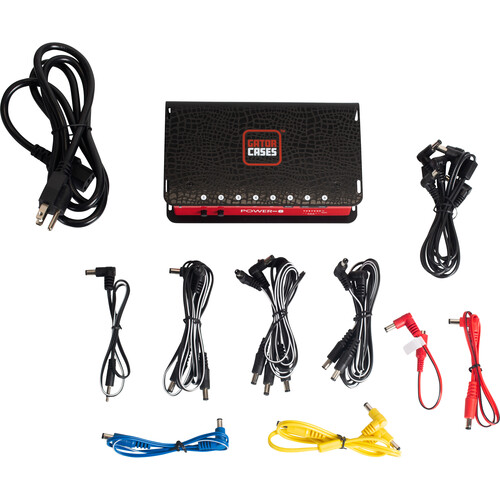 Gator Pedal Board Power Supply with 8 Isolated Outputs - Gator Cases, Inc.