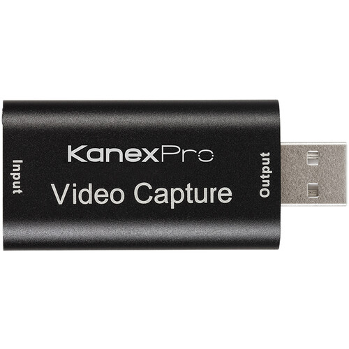 KanexPro HDMI 4K USB 2.0 Gaming Capture Dongle with 3' HDMI Cable - KanexPro