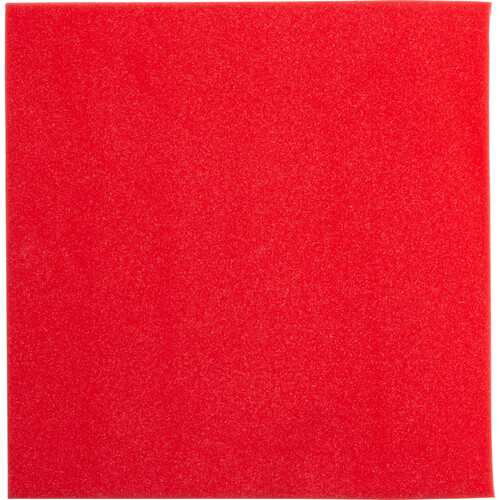Gator 12x12"Acoustic Pyramid Panel (Red) 2-Pack - Gator Cases, Inc.