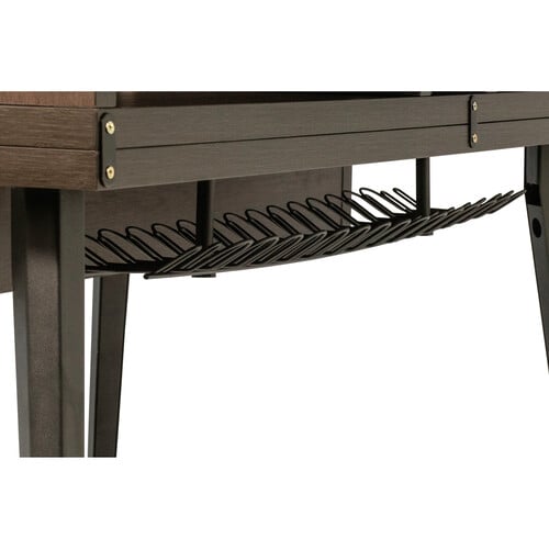 Gator Elite Furniture Series Main Desk (Dark Walnut Brown) - Gator Cases, Inc.