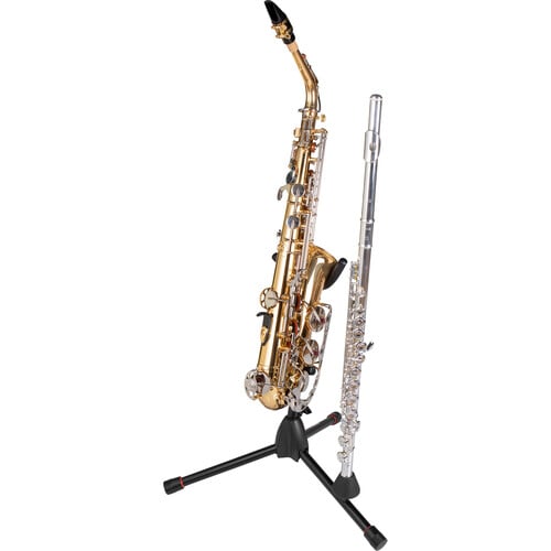 Gator Tripod Stand for Alto or Tenor Sax with Clarinet / Flute Peg Attachment - Gator Cases, Inc.
