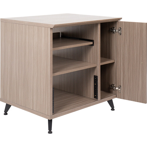 Gator Frameworks Elite Series Furniture Sidecar Rack Cabinet (Driftwood Gray) - Gator Cases, Inc.