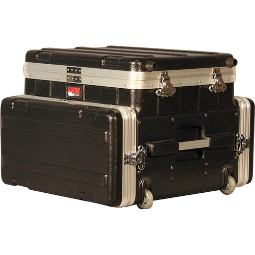 Gator GRC-Studio4GO-W ATA Style Case with Wheels for 4U Rack Mount Recording Device and a Laptop - Gator Cases, Inc.