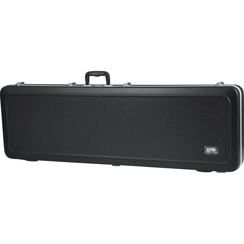 Gator GC-BASS-LED GC Series Deluxe Molded Case with Built-In LED Light for Electric Bass Guitars (Black) - Gator Cases, Inc.